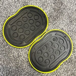 Black & green sliders - workout